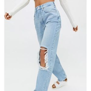 BDG high waisted baggy jeans